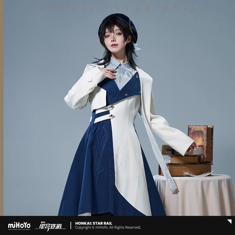 Wool Coat Peacoat - [ของแท้] เสื้อโค้ท miHoYo จากเกม Honkai Star