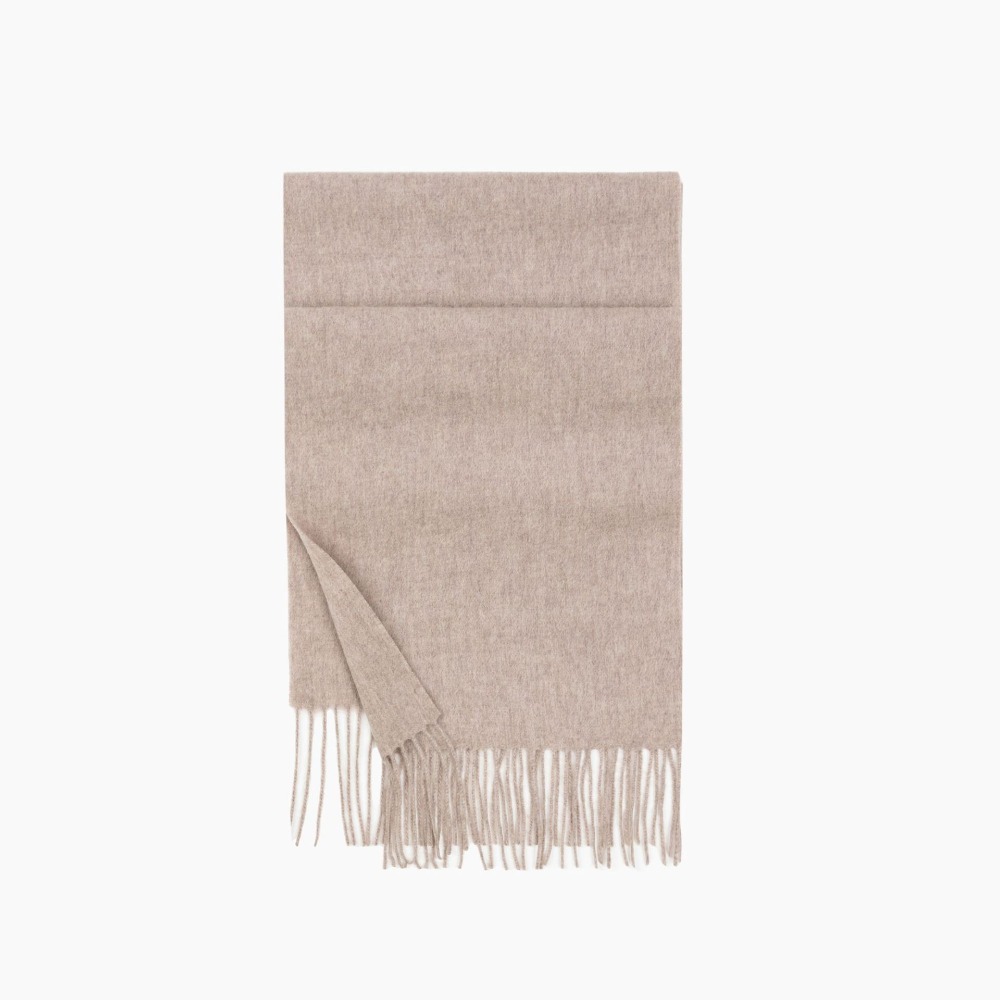 ผ้าพันคอขนสัตว์แท้ 100% สีพื้น - Wool Scarf Men บทวิจารณ์และราคา