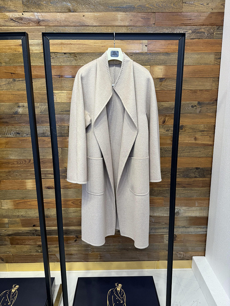 เสื้อโค้ทผู้หญิง Max New Water - Wool Coat Peacoat บทวิจารณ์และราคา