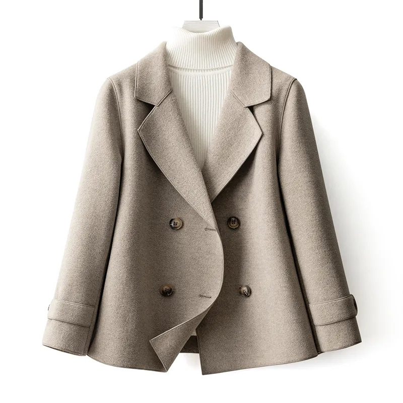 เสื้อโค้ทขนสัตว์คุณภาพสูงแบบสอ - Wool Coat Peacoat บทวิจารณ์และราคา